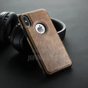 Magitto Leather Case Cover for iPhone X (Back Cover)