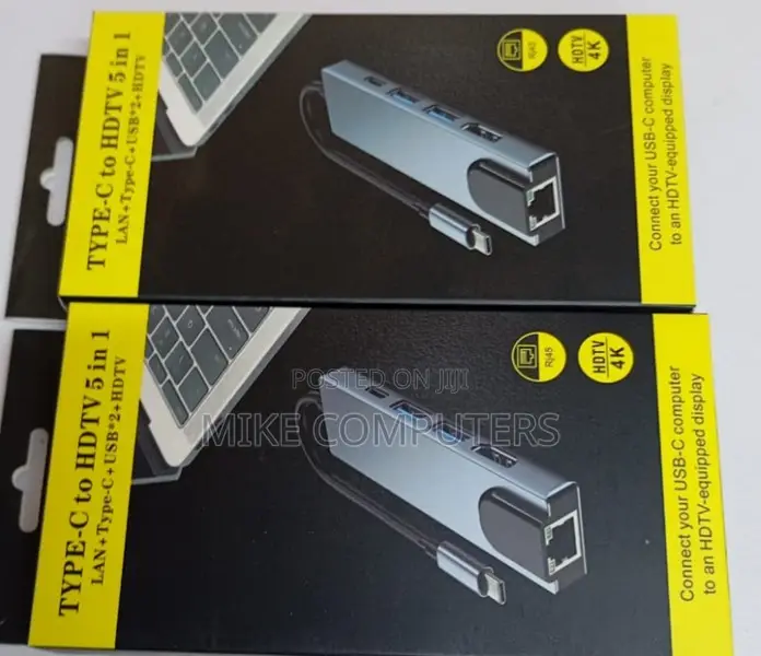 Type-C to HDTV Connectivity Boost Type-C 5 in 1