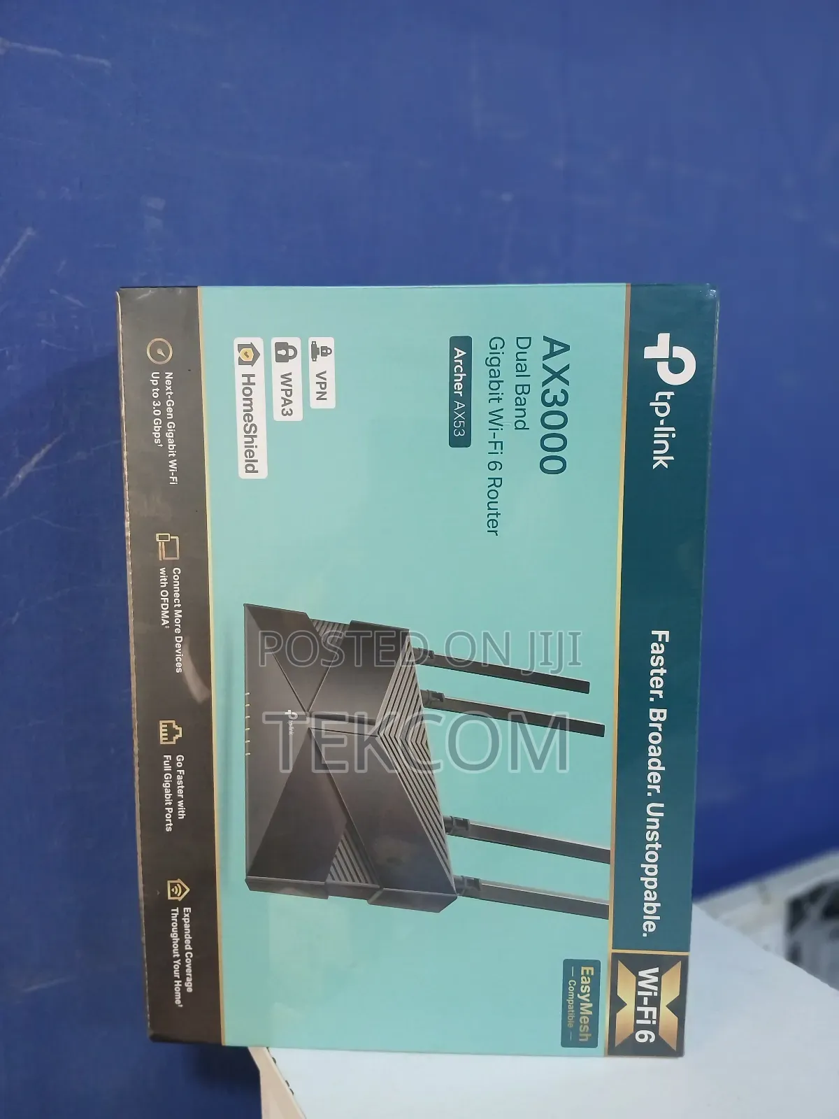 Tp-Link Archer Ax53 Ax3000 Dual-Band Wi-Fi 6 Router