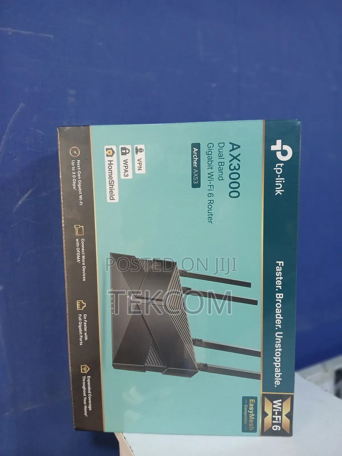 Tp-Link Archer Ax53 Ax3000 Dual-Band Wi-Fi 6 Router