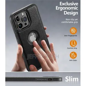 Wanter Leather Case Cover for iPhone 14 Pro Max (Back Cover)