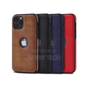 Muneer Luxury Leather Case Cover for iPhone 14 Pro Max (Back Cover)