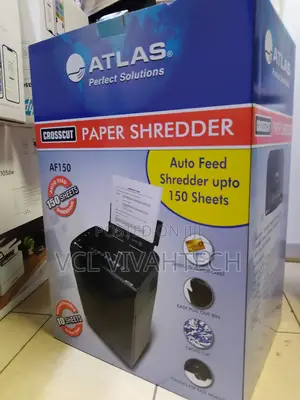 Atlas Af150 Paper Shredder: Shreds Up to 10 Sheets .