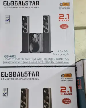 Global Star Woofer Big Sound. Bold Design Globalstar 601 Home Theatre