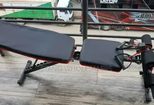 Black Gym Bench
