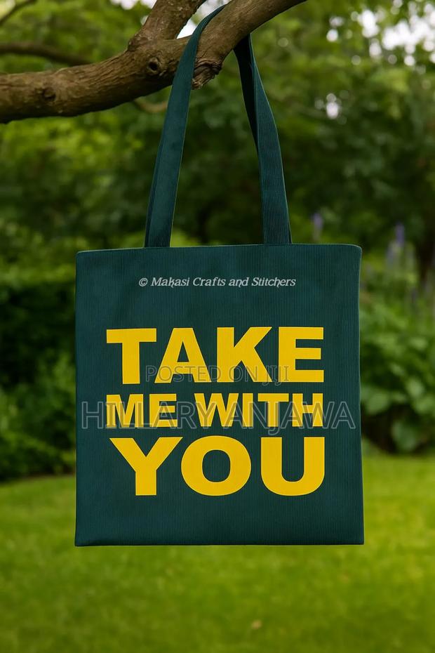 Corduroy Totes Bag - main view