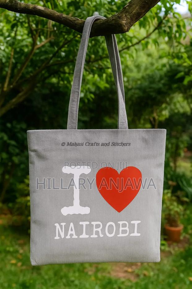 Corduroy Totes Bag - thumbnail 3