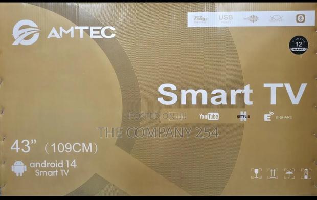 Amtec 43" Smart Android Tv at 20,800