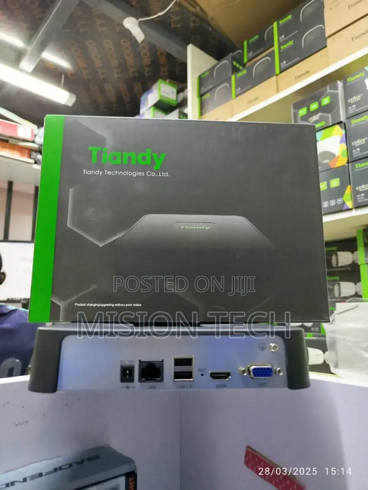 Tiandy Tc-R3104 4-Channel Non Poe Network Video Recorder (Nvr)