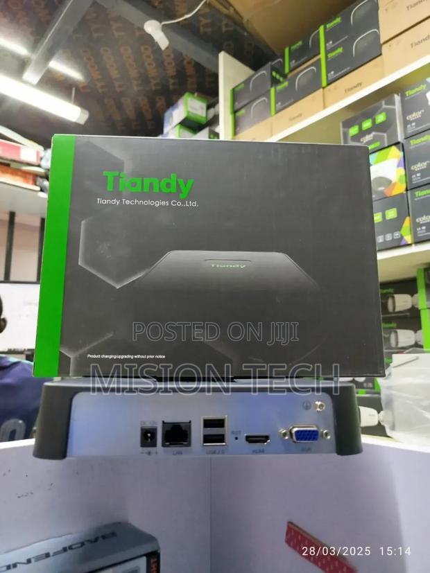 Tiandy Tc-R3104 4-Channel Non Poe Network Video Recorder (Nvr)
