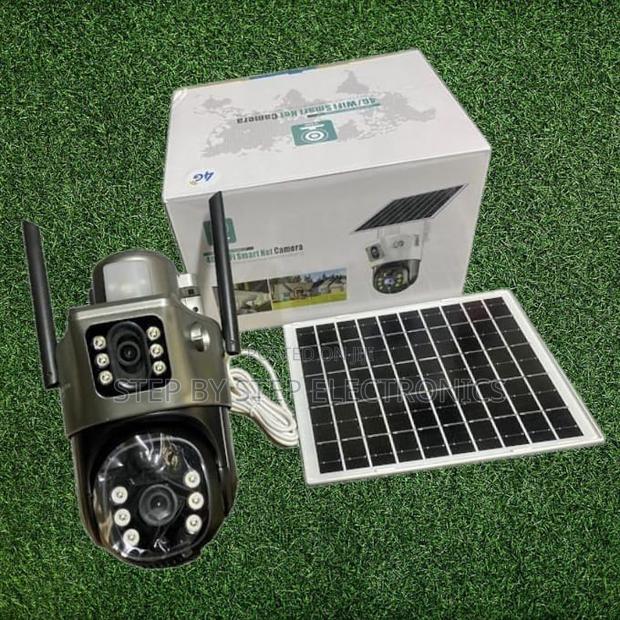 Smart Auto Tracking 4g Dual Lens Solar Camera 360° PTZ Outdoor Use