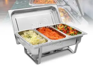 Chaffing Dishes Tripple ,3 Compatiment