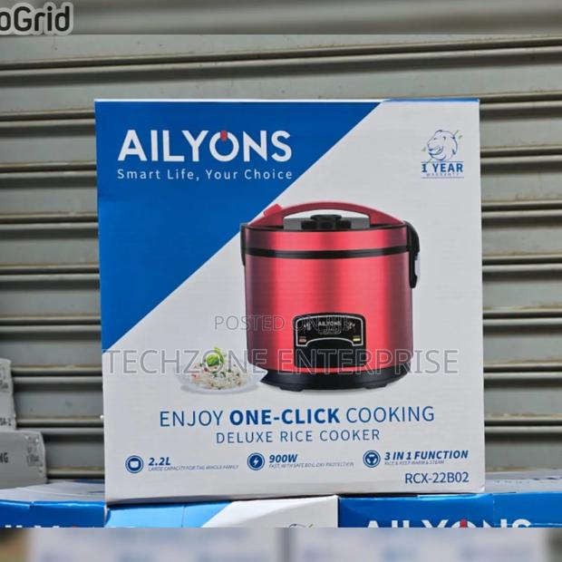 Ailyons Rice Cooker (Rcx-22b02) 2.2 Litres