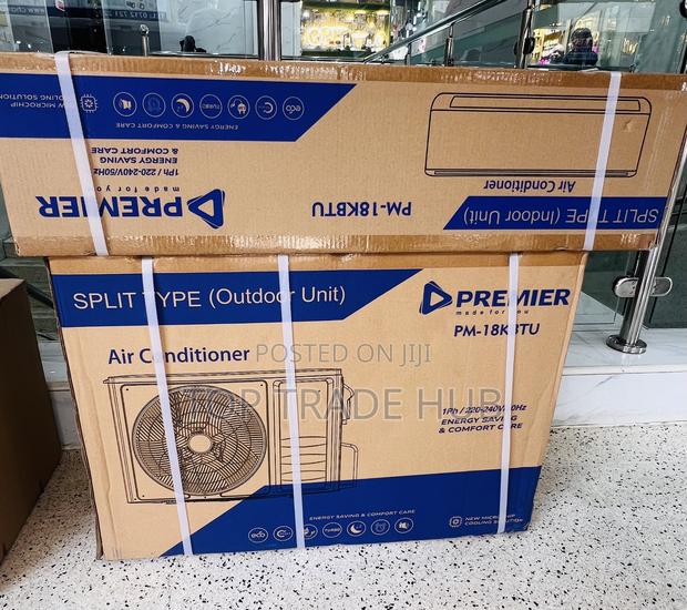 Energy Saving Premier Split Type Indoor Air Conditioner 18000 Btu - main view