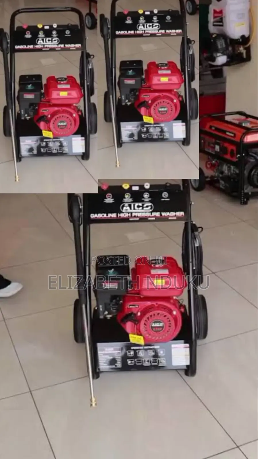 High-Pressure Washer Machine Adjustable