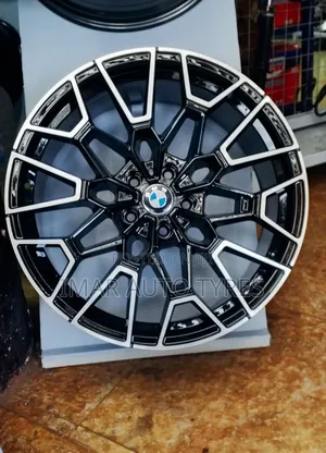 19 Inches*8.5 Black Silver Heavy-Duty Rims