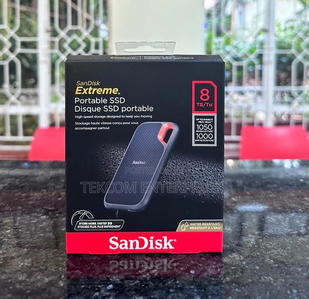 Sandisk E61 8tb Portable SSD // E61 8tb SSD - main view