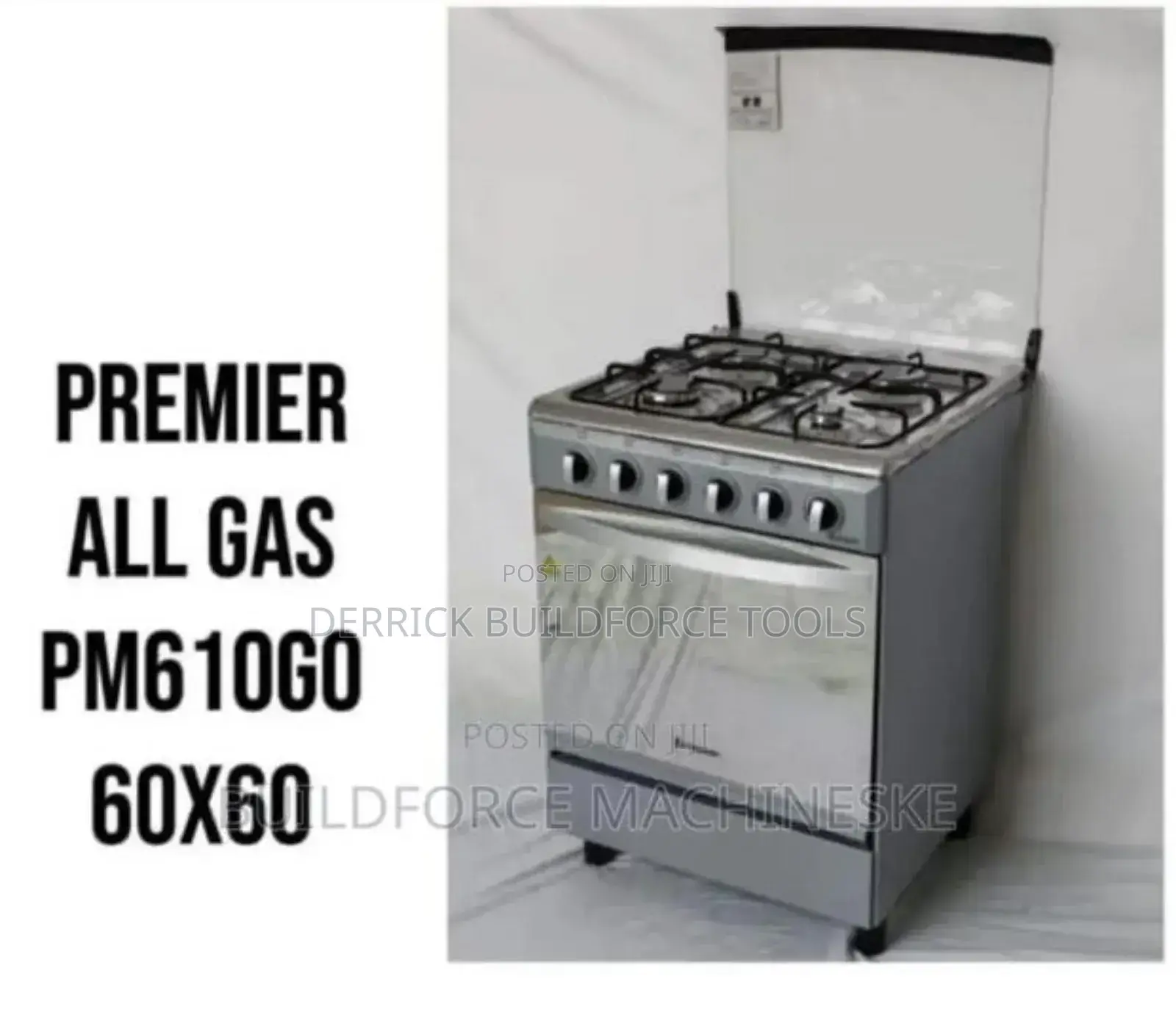 Premier All Gas Cooker 60x60