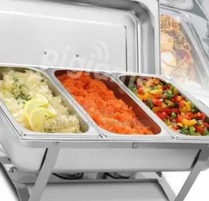 Chaffing Dishes All-in-One Buffet Solution: Triple Chafing Dish Set
