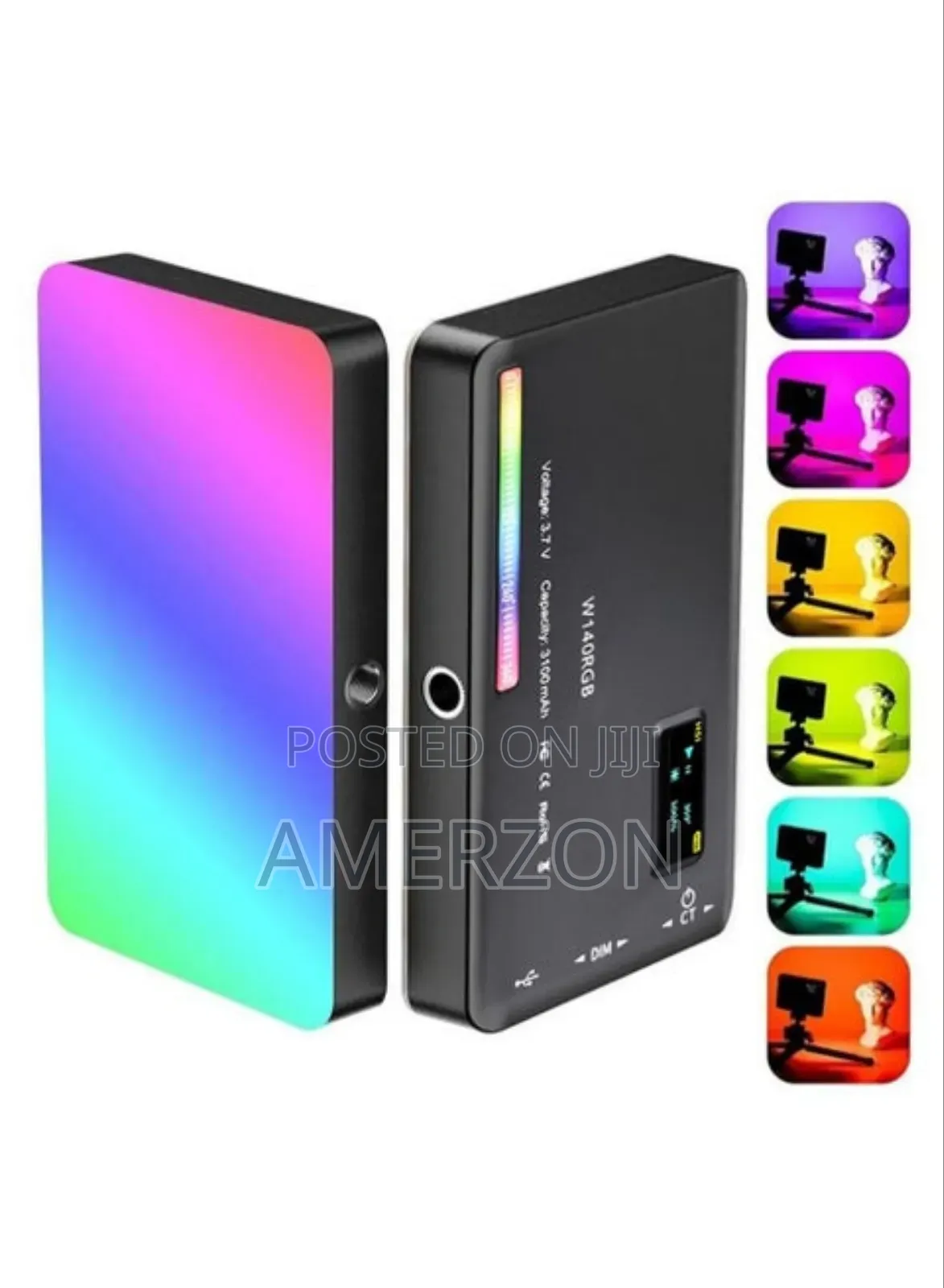 W140 RGB Video Light, Portable Led Camera Light