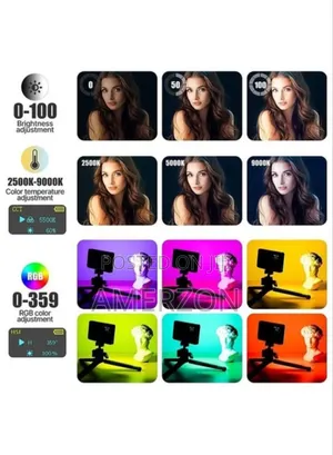 W140 RGB Video Light, Portable Led Camera Light