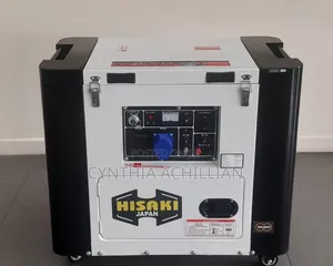Hk8000sna-3 Hisaki Japan Diesel Generator, Air-Cooled, Output 10 Kva