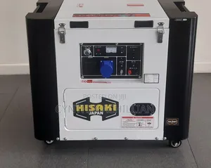 Hk8000sna-3 Hisaki Japan Diesel Generator, Air-Cooled, Output 10 Kva