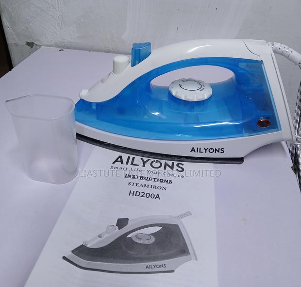 Ailyons Home Steam Iron – Spray Dry Ironing With Heat Control