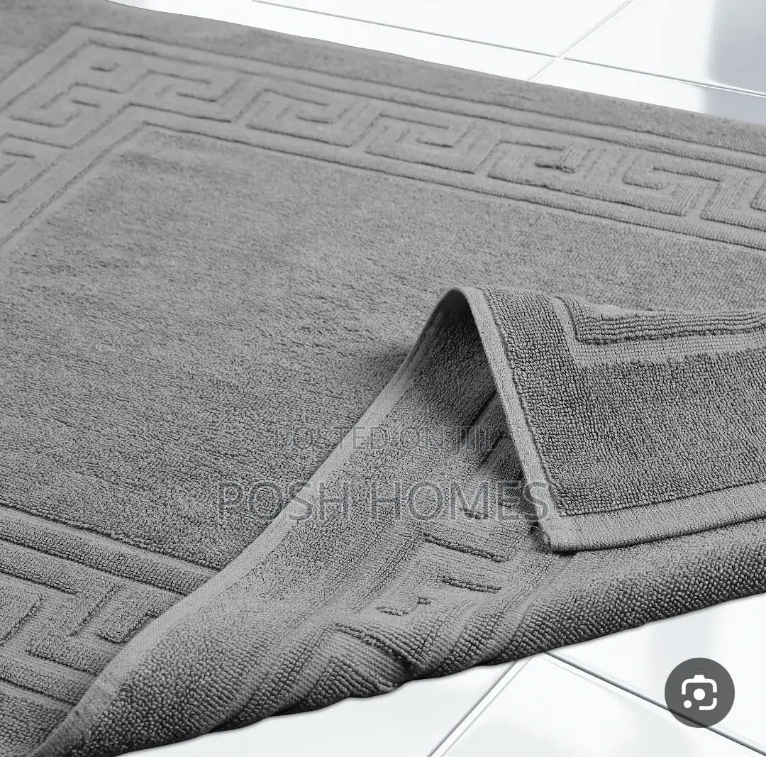 Cotton Heavy Bathmat White