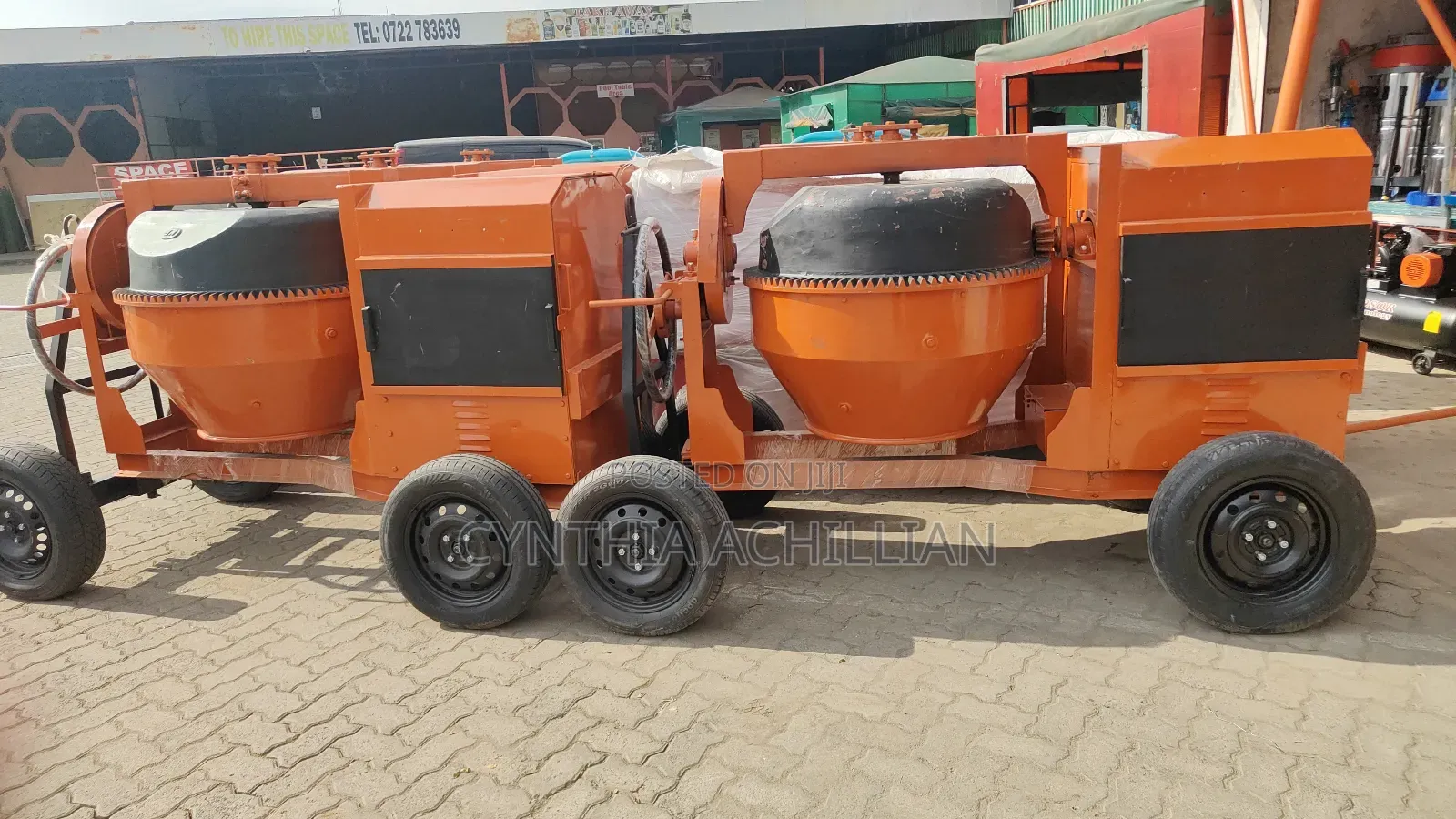 Concrete Mixer _500litres Indian Brand