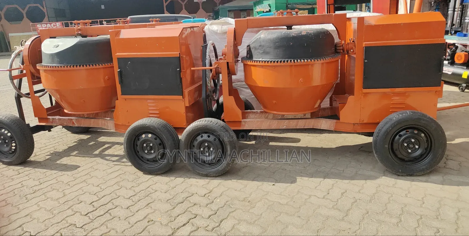 Concrete Mixer _500litres Indian Brand