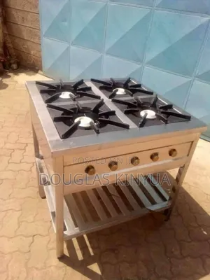Stainless Steel Commercial 4burners Gas Cooker ( Gas Cooker):