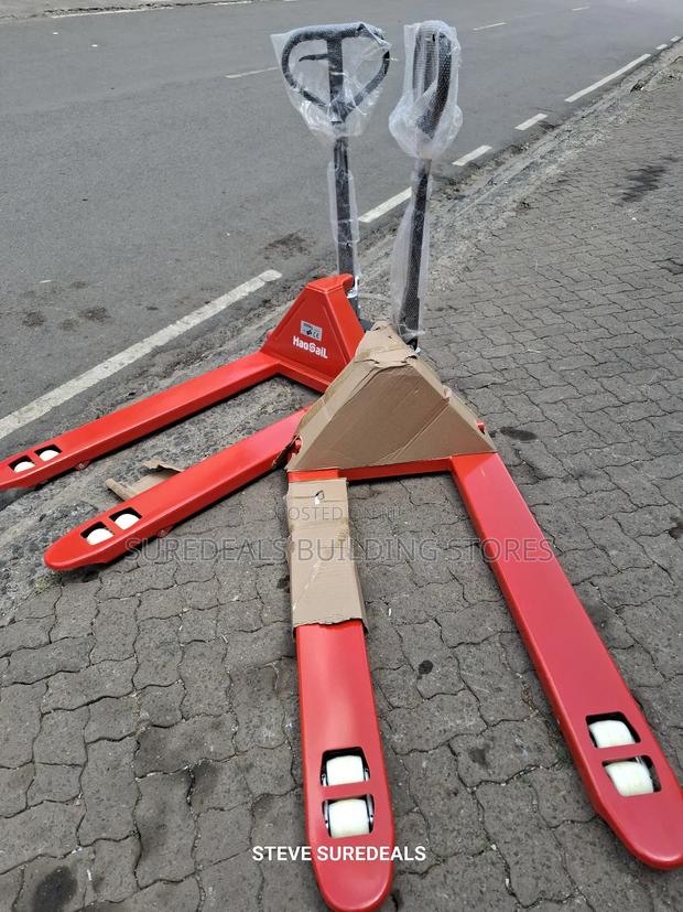 Hydraulic Hand Pallet Trucks/Trolley 3000kg Load - thumbnail 2
