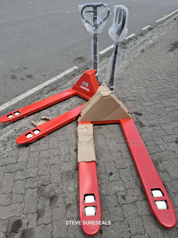 Hydraulic Hand Pallet Trucks/Trolley 3000kg Load - thumbnail 3