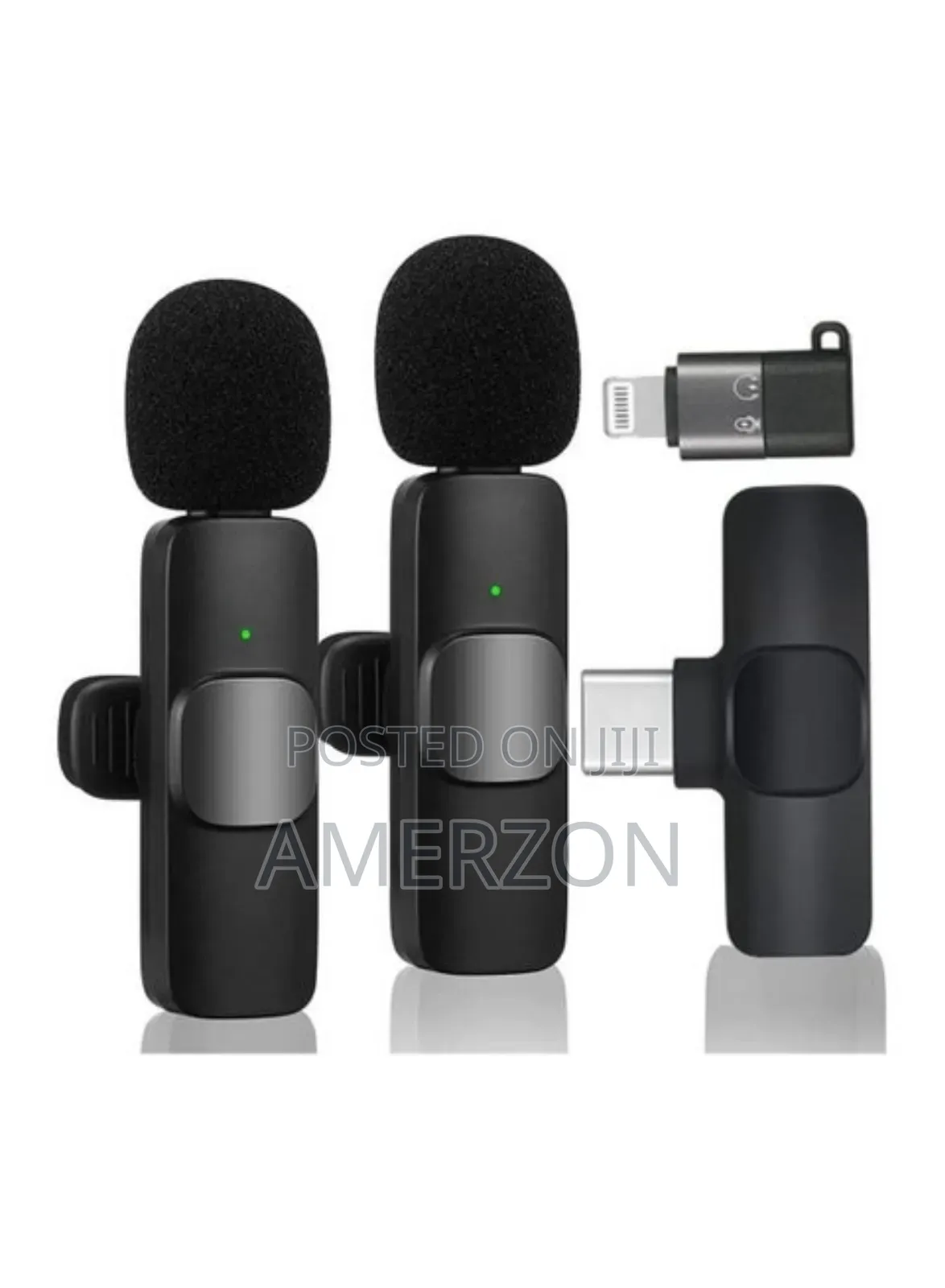 Wireless Lavalier Microphone for Type-C Phone- Plug-Play Wireless Mic