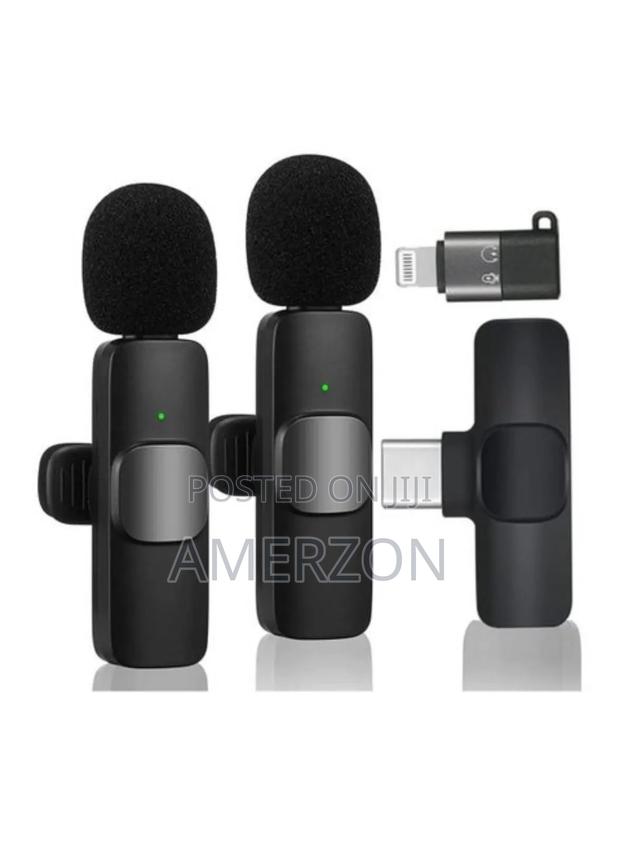 Wireless Lavalier Microphone for Type-C Phone- Plug-Play Wireless Mic