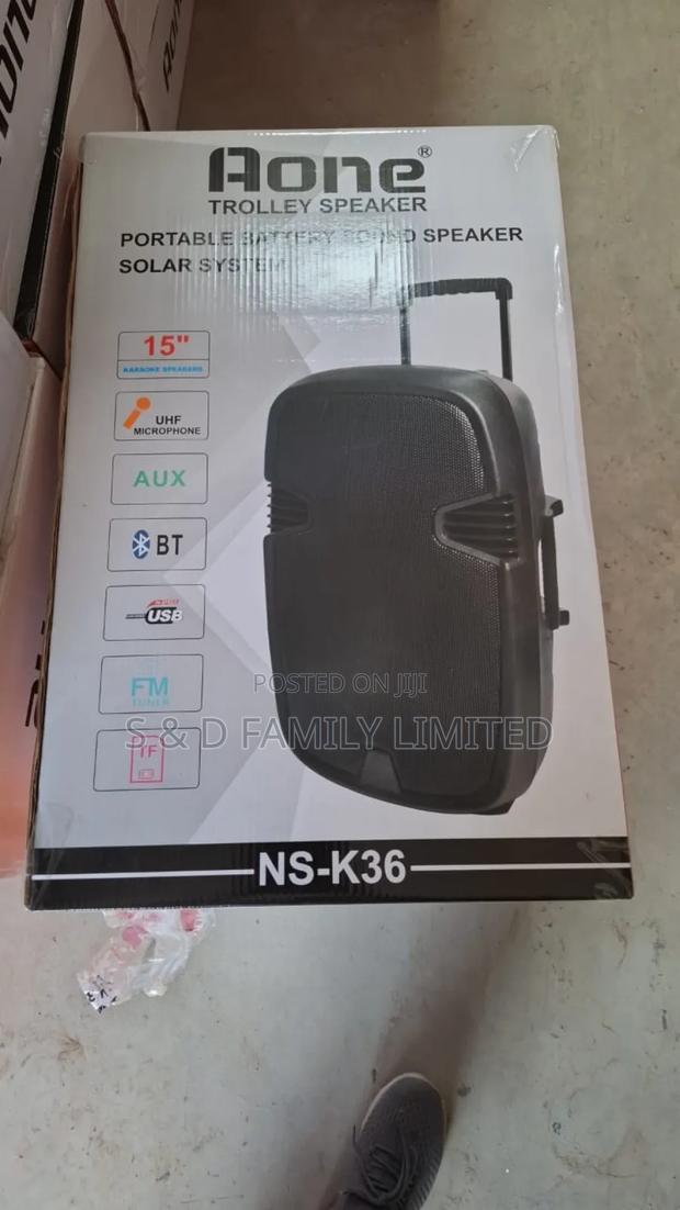 Aone Ns- Rechargeable Speaker 15 Inches