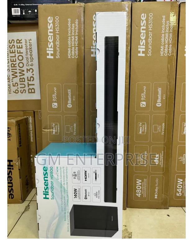 *Hisense Soundbar Hs1800 140w