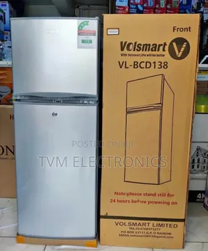 Volsmart 138 Liters Double Door Fridge