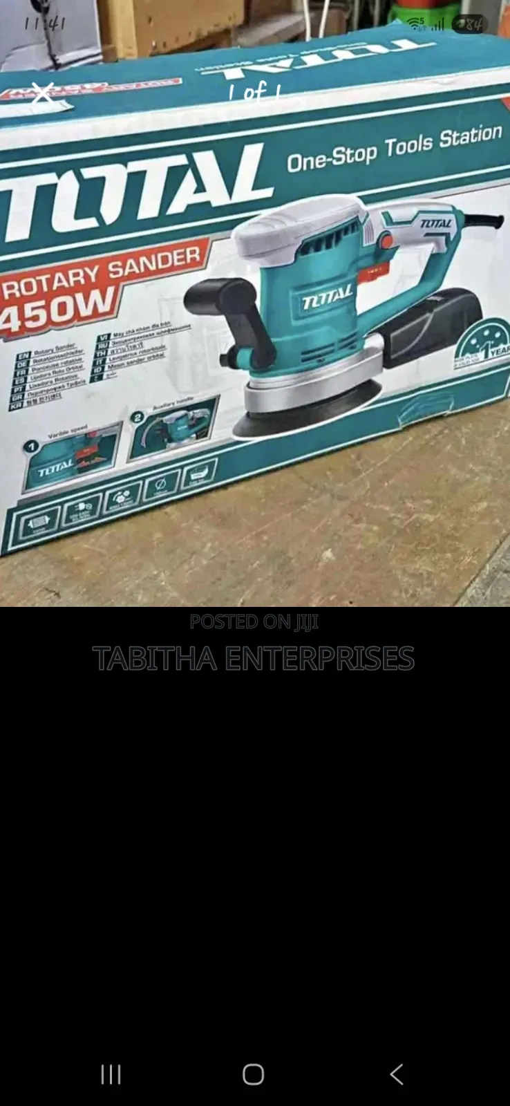 Total Rotary Sander