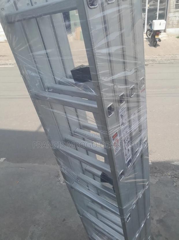 16ft Aluminum Foldable Ladder - main view