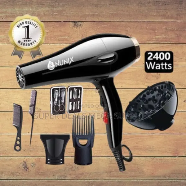 Powerful and Lightweight Nunix Hd-77c Professional Hair Blow Dryer