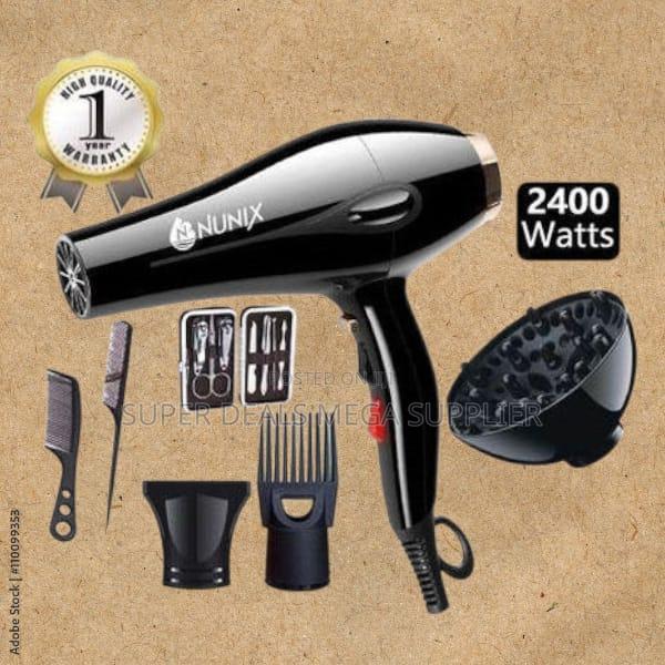 Nunix Hd-77c Professional Hair Dryer for Salon Quality Styling