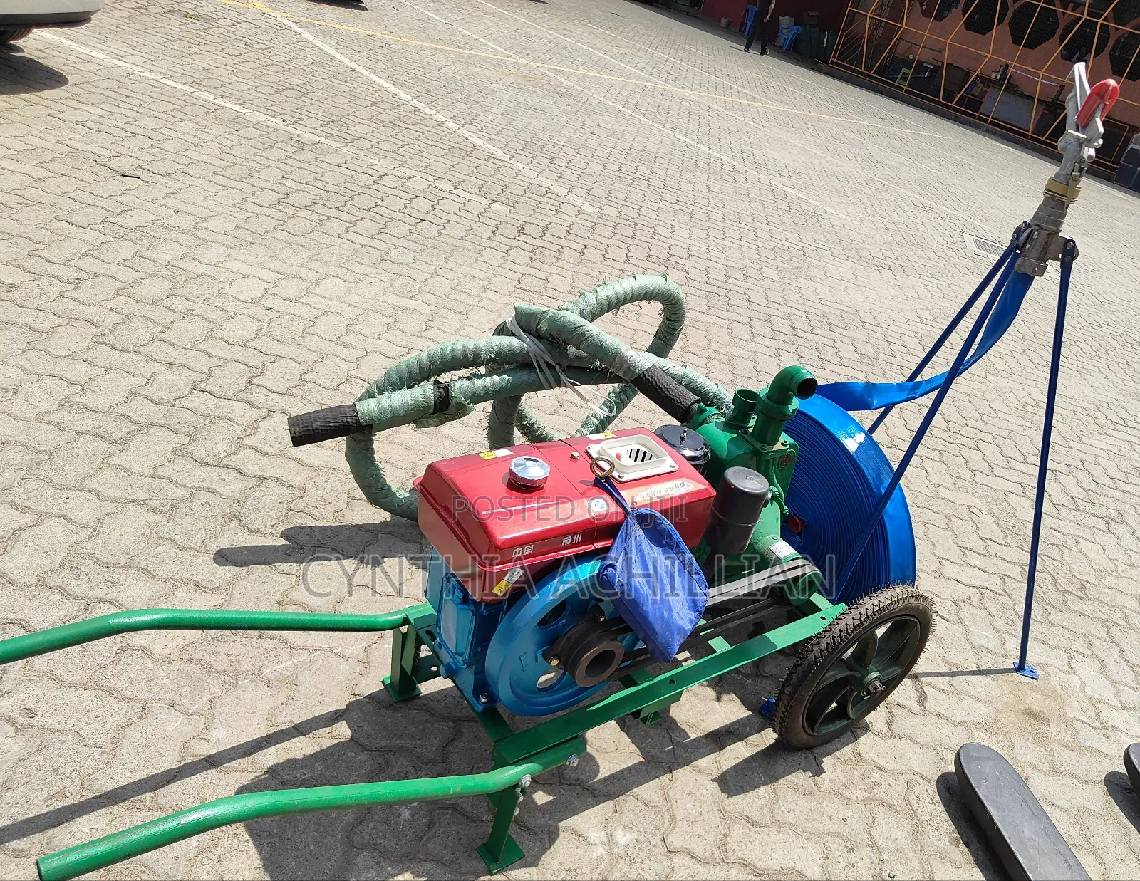 Diesel Water Pump – Complete Set With Sprinkler Pipes