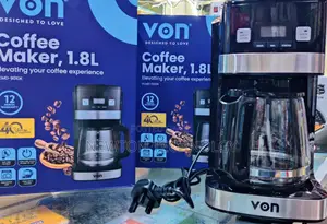 Von Coffee Maker Digital,Black VCMD-901dk