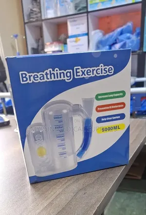 Spirometer Breathing Exercise