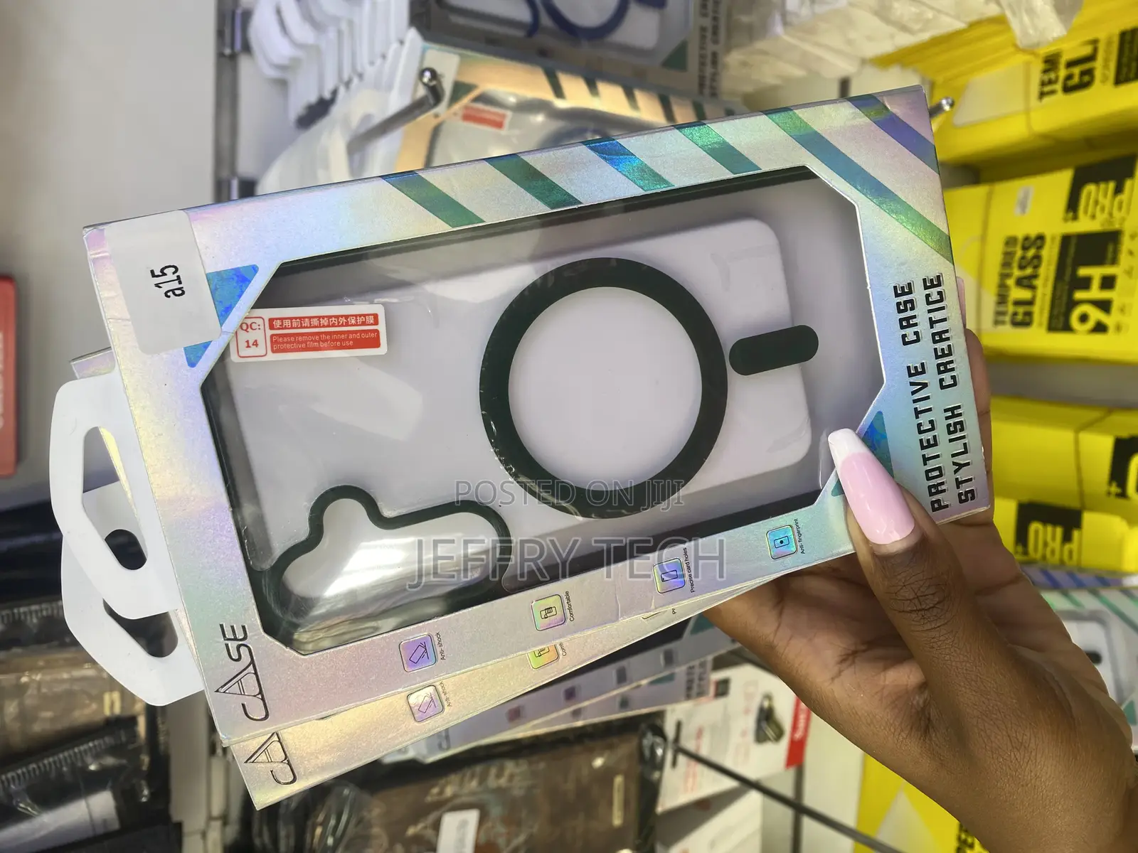 Mweres Case for Samsung Galaxy A15 Compatible With Magsafe