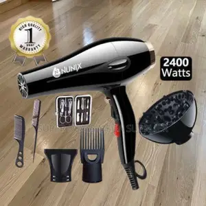 Powerful Design Nunix Hd-77c 2400 Watts Professional Hair Dryer