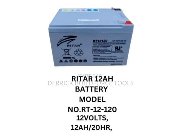 Ritar 12v 12ah 20hrs Battery - main view