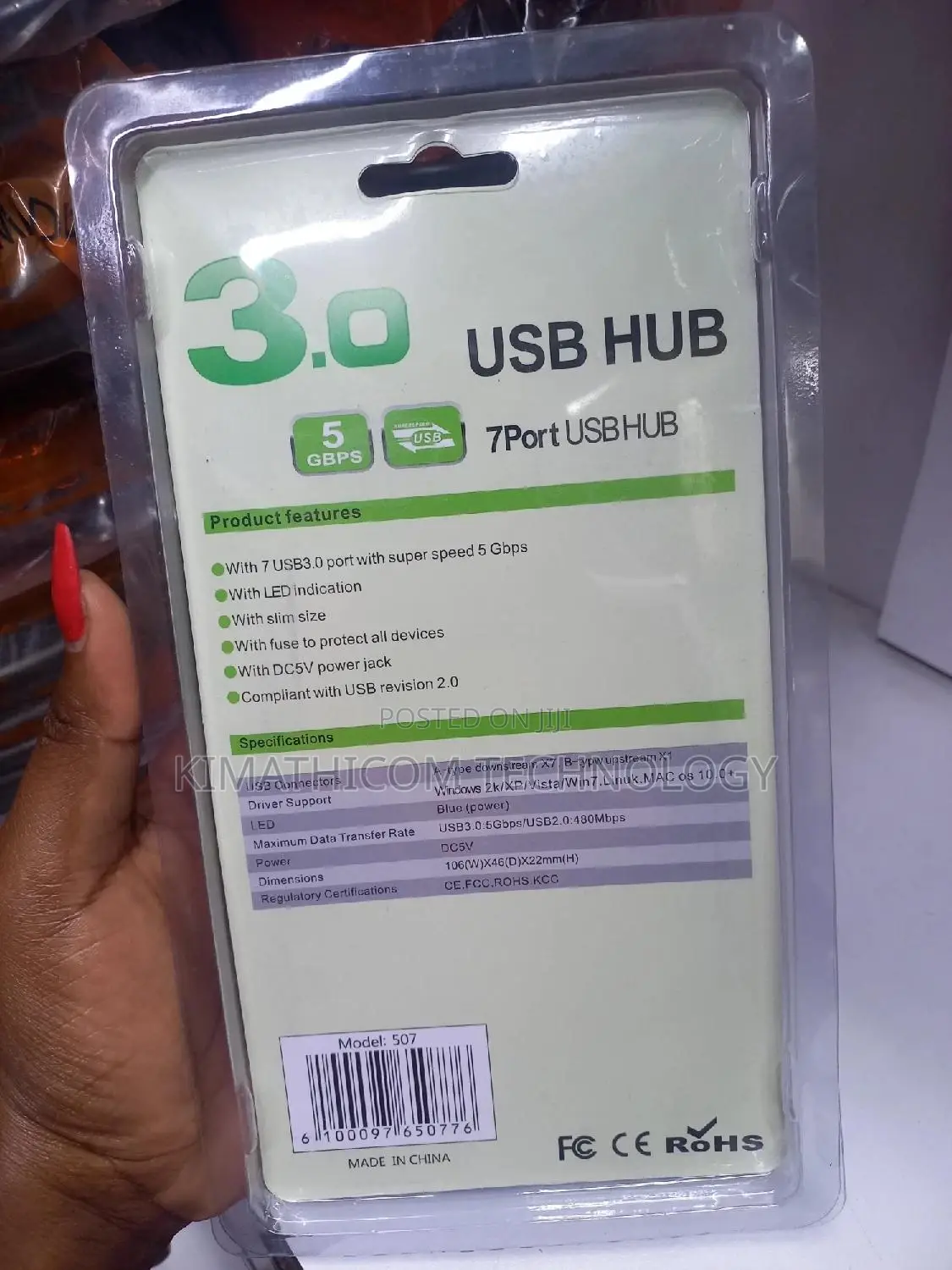 Usb Hub 3.0 7ports
